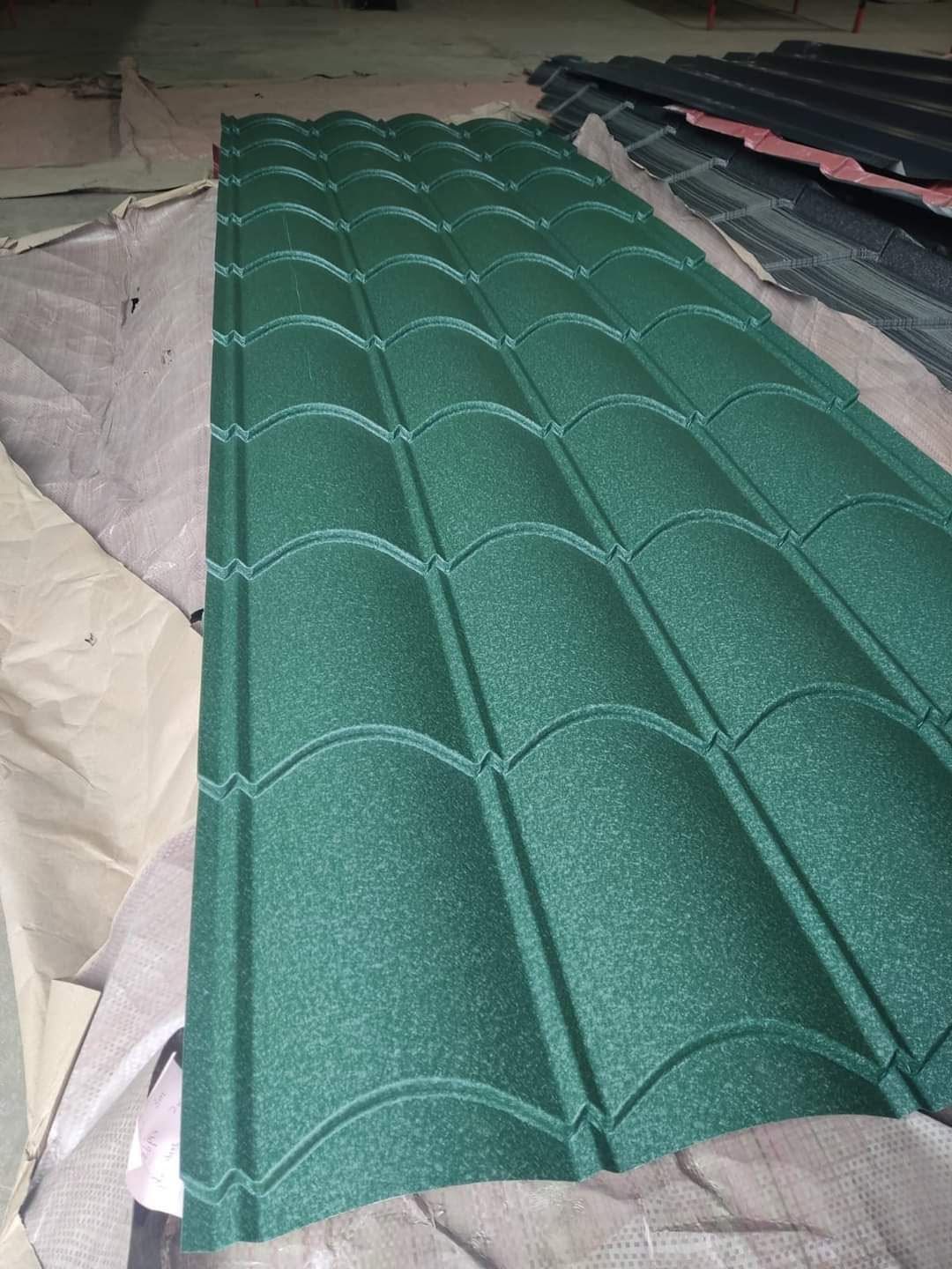 Roman Long Tile Mabati — Forest Green Matte