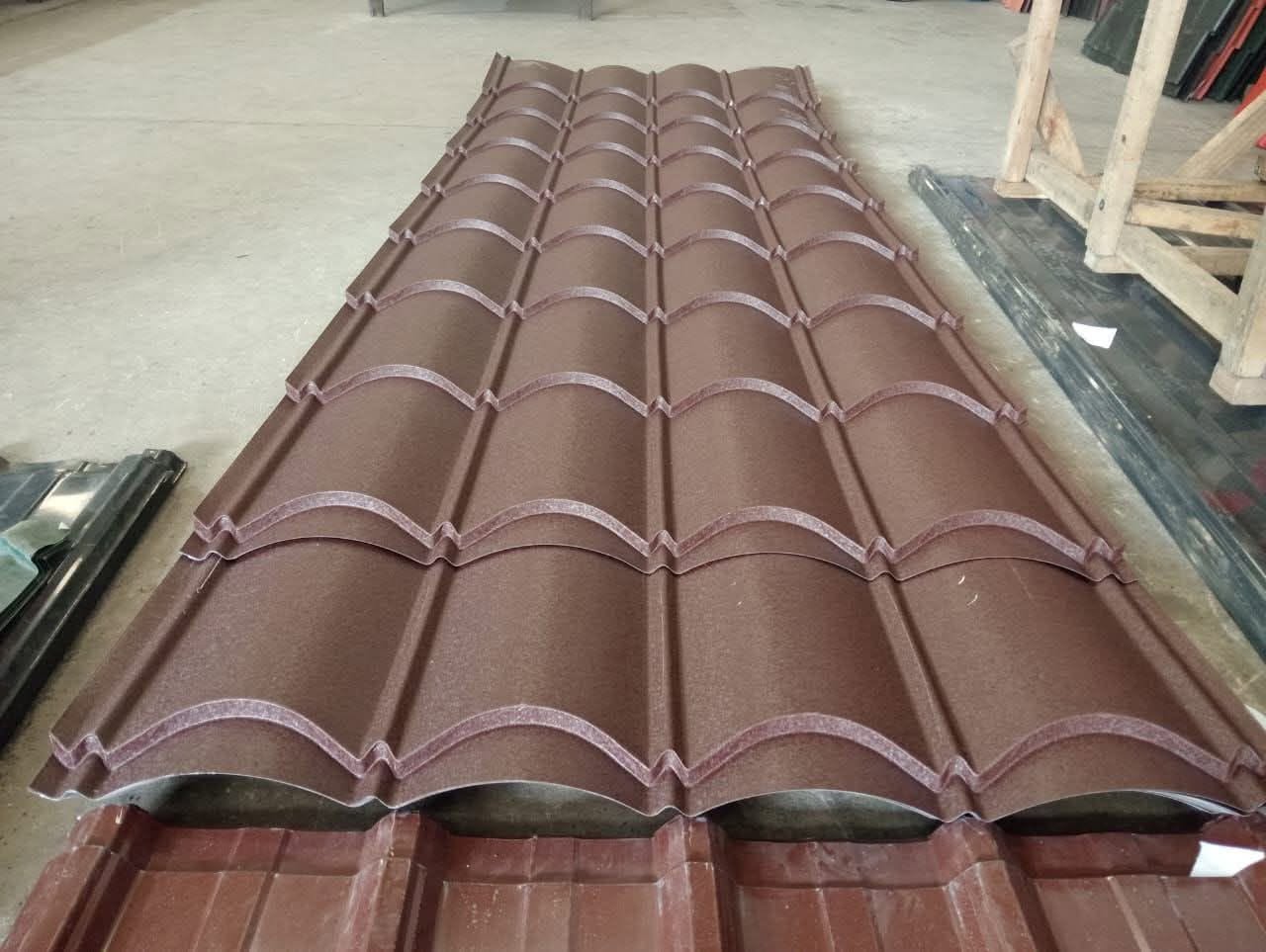 Roman Long Tile Mabati — Stone-Coated Chocolate Brown