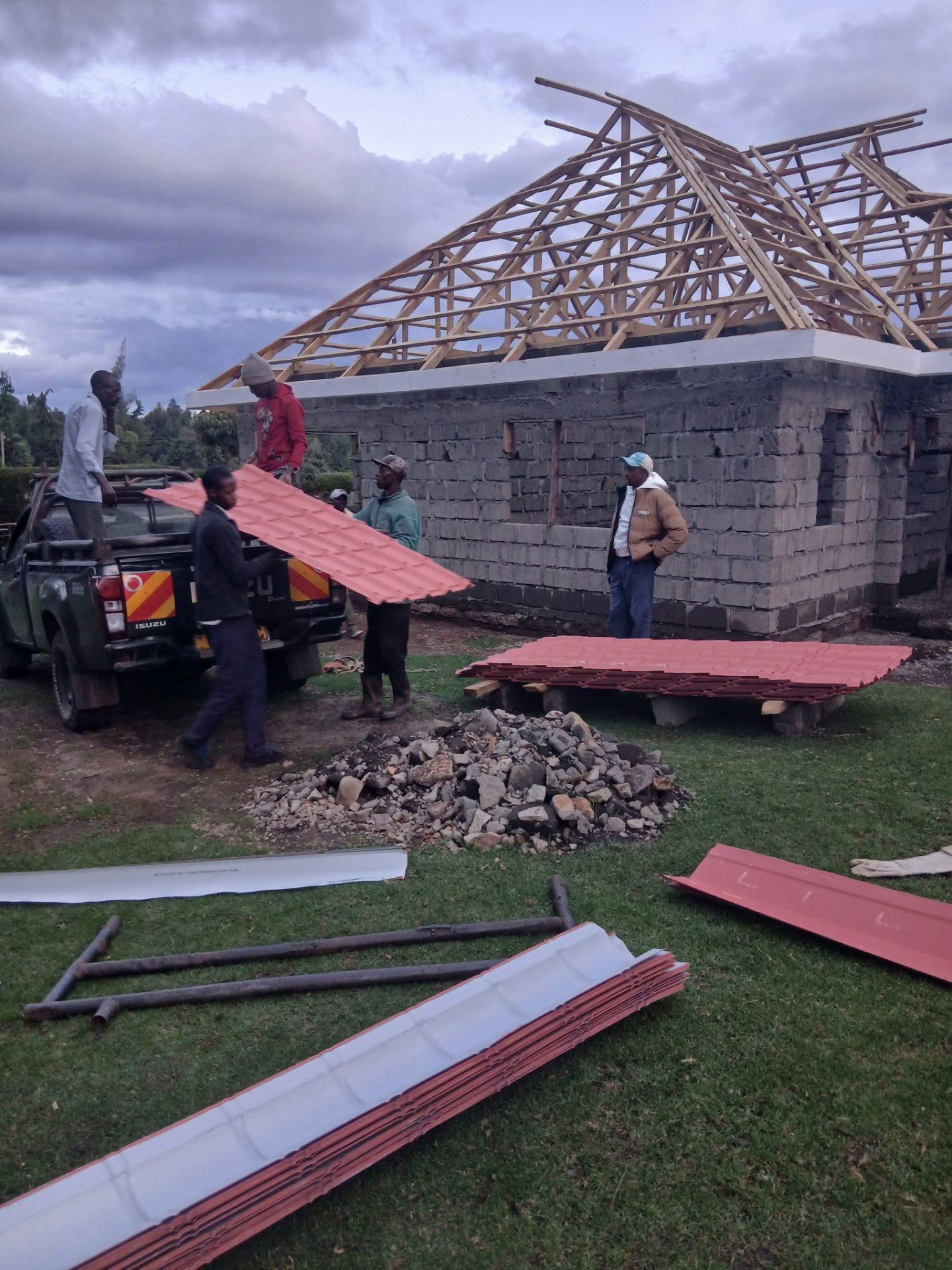 On-Site Tile Delivery — Rift Valley