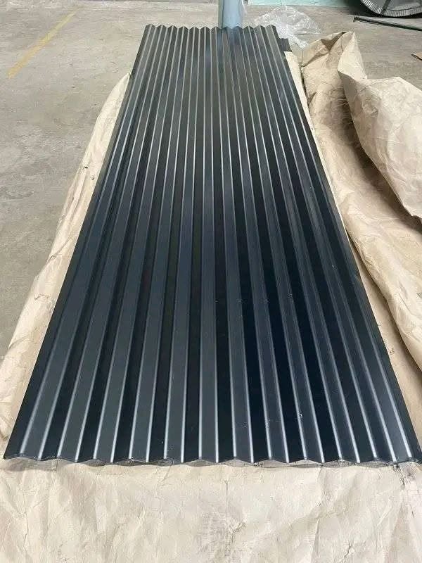 Corrugated Mabati — Charcoal Matte