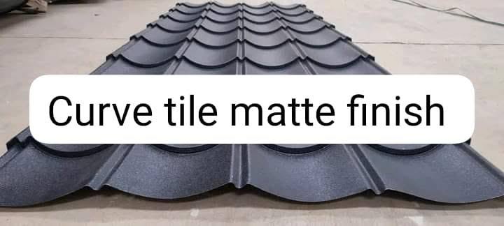 Curve Tile Mabati — Matte Charcoal