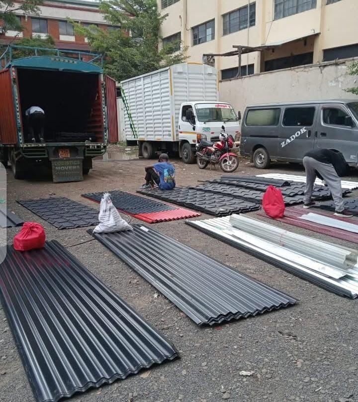 Tranquility Mabati delivery fleet loading at dispatch yard