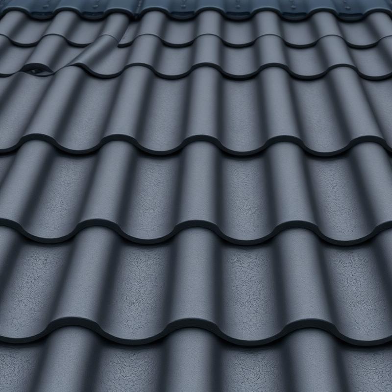 Romantile Matte Charcoal Grey