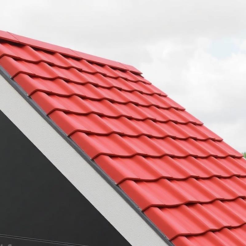 Zeetile Matte Tile-Red